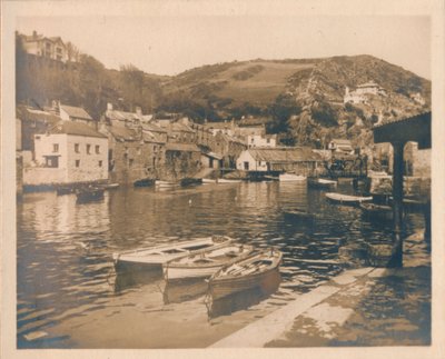 Port Wewnętrzny - Polperro, 1927 autorstwa Unbekannt