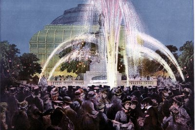 Międzynarodowa Wystawa Wynalazków, Kensington, Londyn, sierpień 1885 autorstwa Unbekannt