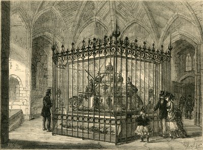 Gabinet Klejnotów w Wieży, ok. 1872 r. autorstwa Unbekannt