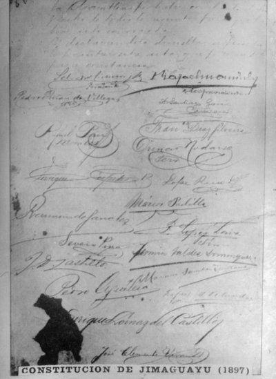 Konstytucja Jimaguayu, 1895, 1920 autorstwa Unbekannt