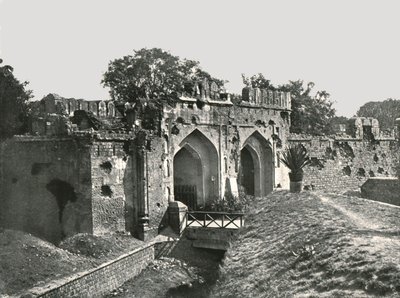 Brama Kaszmiru, Delhi, Indie, 1895. autorstwa Unbekannt