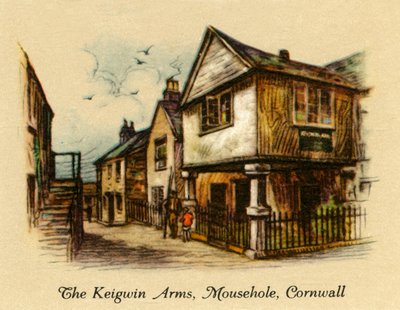Ramiona Keigwina, Mousehole, Kornwalia, 1936. autorstwa Unbekannt