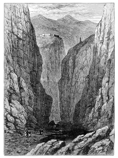 Przełęcz Chajber, Afganistan, 1900 autorstwa Unbekannt
