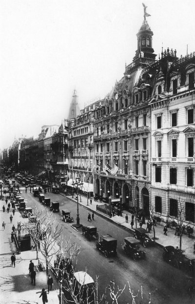 Budynek La Prensa, Avenida de Mayo, Buenos Aires, Argentyna, początek XX wieku autorstwa Unbekannt