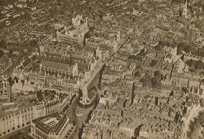 The Lair of the Law, jak niewielu londyńczyków kiedykolwiek to widziało: Świątynia i sądy sprawiedliwości, c1935. autorstwa Unbekannt