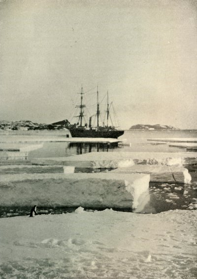 Rozbite nabrzeże w miejscu lądowania, ok. 1908, 1909. autorstwa Unbekannt