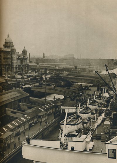 Lądowanie w Liverpoolu, 1936 autorstwa Unbekannt