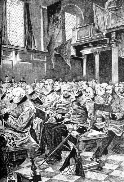 Ostatnia zbiórka, 1875 c1880-1882 autorstwa Unbekannt