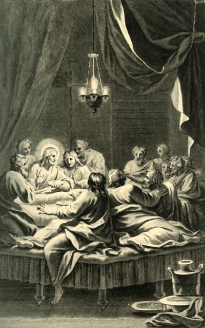 Ostatnia Wieczerza, XVII w., 1908 r. autorstwa Unbekannt