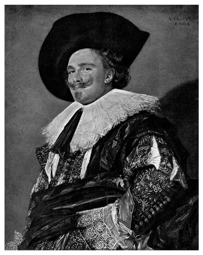 Roześmiany kawaler, 1624 1901 autorstwa Unbekannt