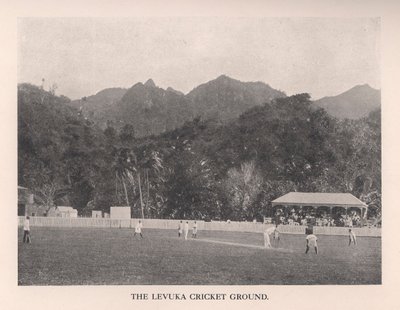 Boisko do krykieta Levuka, Fidżi, 1912 autorstwa Unbekannt
