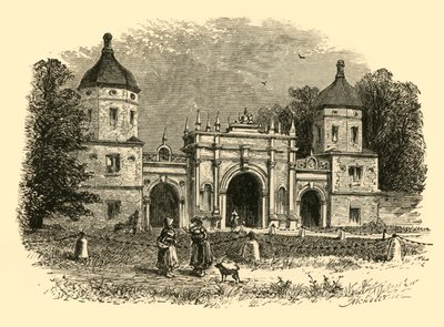 Domek, Burghley Park, 1898. autorstwa Unbekannt
