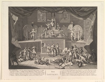 Loteria [po 1724]. autorstwa Unbekannt