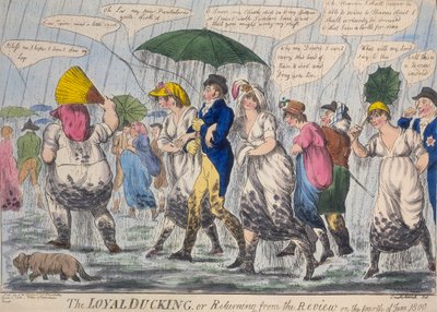 „Lojalne kaczątko, czyli powrót z recenzji…”, 1800 autorstwa Unbekannt