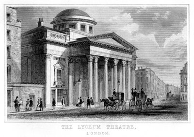 Teatr Lyceum, Westminster, Londyn autorstwa Unbekannt