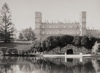 Fasada Główna Pałacu w Gatchinie, lata 70.-1880. autorstwa Unbekannt
