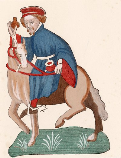 Manciple, z Geoffrey Chaucers Canterbury Tales autorstwa Unbekannt