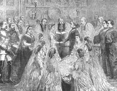 Ślub księżniczki Louise z markizem Lorne...1871, 1901. autorstwa Unbekannt