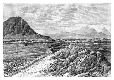 Przełęcz Marsha, na północ od Kandaharu, Afganistan, 1895 r autorstwa Unbekannt
