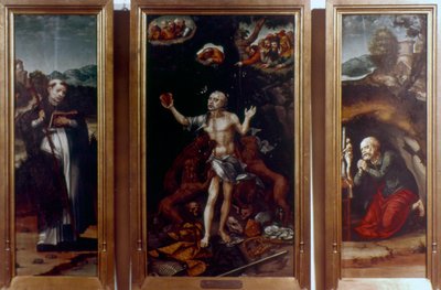 Męczeństwo św. Ignacego, XVI w. autorstwa Unbekannt