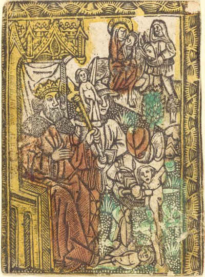 Masakra niewinnych, ok. 1930 14701480. autorstwa Unbekannt