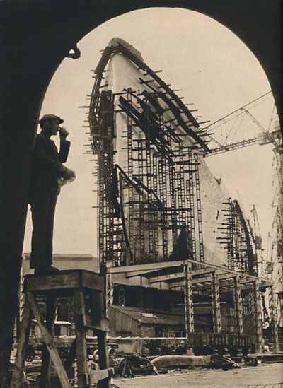 Masywny kadłub, częściowo umieszczony, 1930-1934, 1936 autorstwa Unbekannt