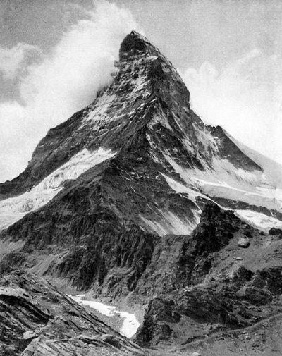 Matterhorn, Alpy, XX wiek autorstwa Unbekannt