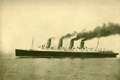 Mauretania Cunard Line, 30 696 ton, c1930. autorstwa Unbekannt