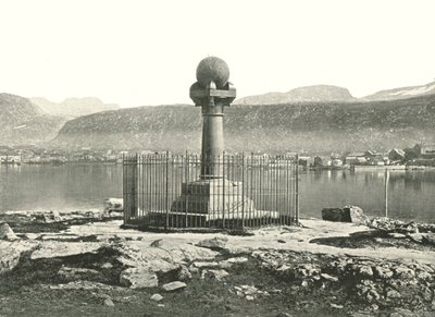 Kolumna południkowa, Hammerfest, Norwegia, 1895. autorstwa Unbekannt