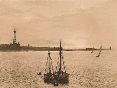 Mersey w New Brighton, 1902 autorstwa Unbekannt