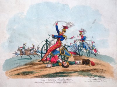Akcelerator Wojskowy - szczególnie polecany oficerom kawalerii, ok. 1820 r. autorstwa Unbekannt