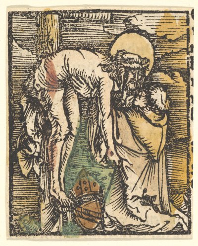 Kopia Cudu św. Bernarda, po 1512 r. autorstwa Unbekannt