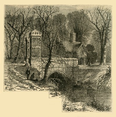 Fosa, pałac Fulham, ok. 1878 r. autorstwa Unbekannt
