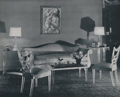 Nowoczesny salon, 1942. autorstwa Unbekannt