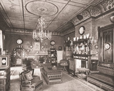 The Morning Room, Clarence House, Londyn, 1894. autorstwa Unbekannt