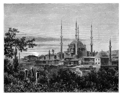 Meczet Selima II w Adrianopolu, Turcja, ok. 1888 r. autorstwa Unbekannt