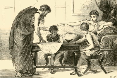 Matka Gracchi, 1890. autorstwa Unbekannt