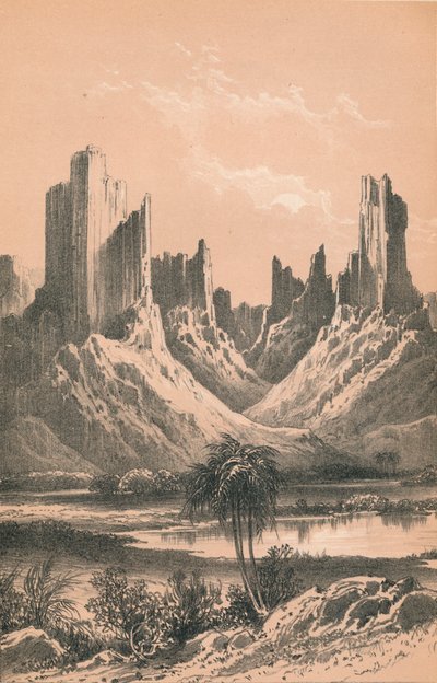 Góry Hombori, ok. 1900 autorstwa Unbekannt