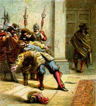 Morderstwo Buckinghama, 1628, ok. 1850 r autorstwa Unbekannt