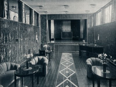Sala Muzyczna Pałacu Stocleta, Bruksela, Belgia, c1914 autorstwa Unbekannt