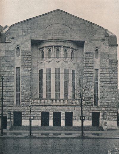 Nowy Teatr Hebbela, Berlin, ok. 1908 r. autorstwa Unbekannt