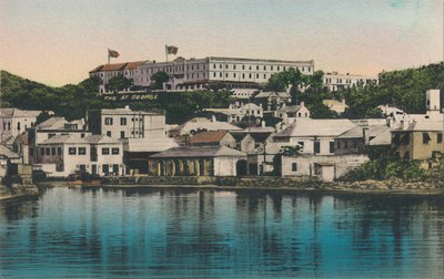 Nowy hotel St. George, St. Georges, Bermudy, początek XX wieku. autorstwa Unbekannt