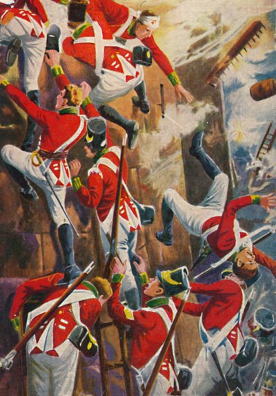Fizylierzy z Northumberland. Szturm na mury San Vincente, 1939 autorstwa Unbekannt