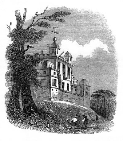 Obserwatorium w Greenwich, 1836 autorstwa Unbekannt