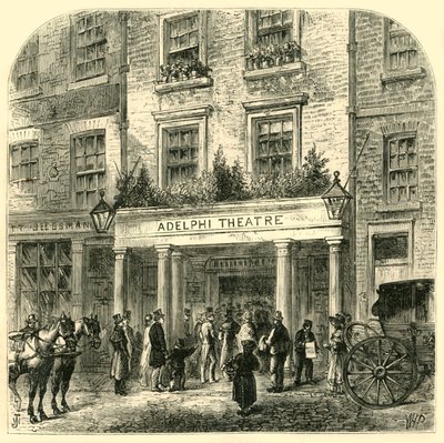 Stary Teatr Adelphi, 1881. autorstwa Unbekannt