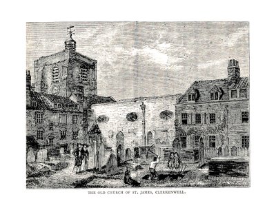 Stary Kościół św. Jakuba, 1878 autorstwa Unbekannt