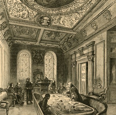 Stary dwór radnych, Guildhall, 1897. autorstwa Unbekannt