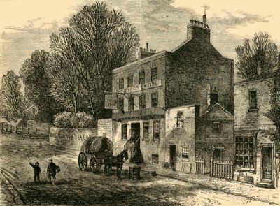 Old Crown Inn, Highgate, 1830, c1876. autorstwa Unbekannt