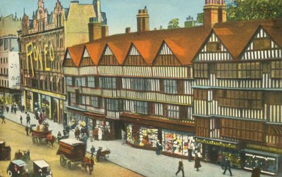 Stare domy, Holborn, Londyn, ok. 1910. autorstwa Unbekannt