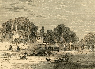 Old Turnpike, Kensington, 1820, c1876. autorstwa Unbekannt